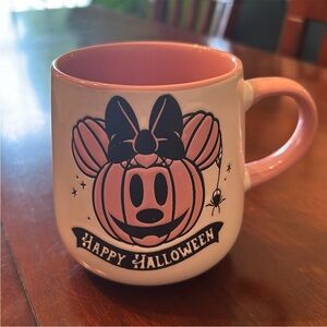 Disney Halloween Mug - Pink and White
